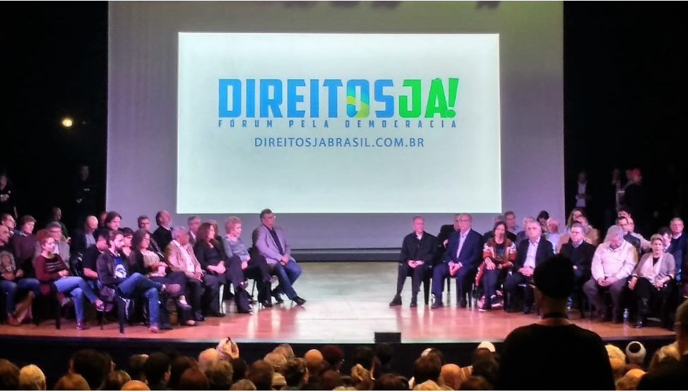 Fórum em São Paulo reuniu diversas lideranças que defenderam a unidade política 