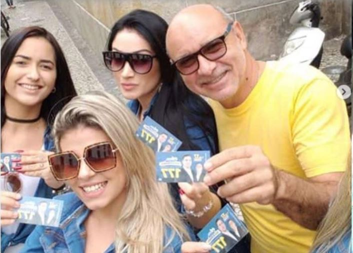 Larissa Dantas, Jack Souza, Gaby Damasceno e Queiroz (Foto: Reprodução do Instagram)